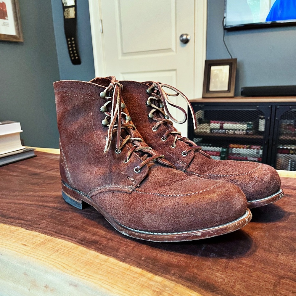 Wolverine Path Less Traveled 1000 Mile Moc Toe Boot